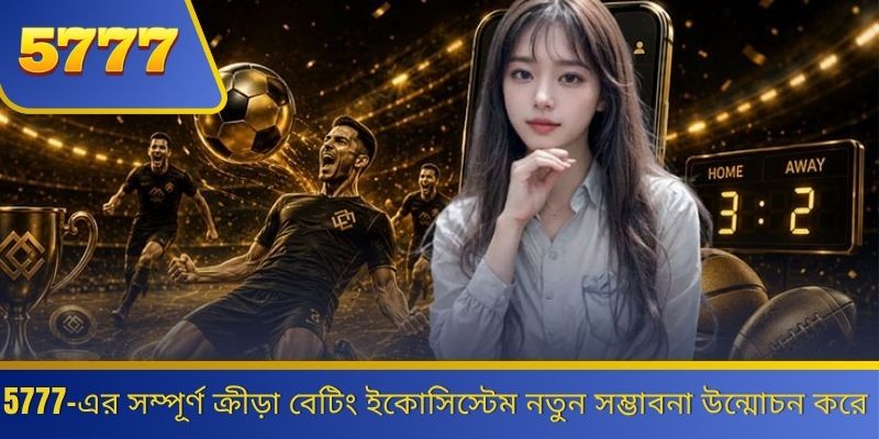 5777-এর সম্পূর্ণ ক্রীড়া বেটিং ইকোসিস্টেম নতুন সম্ভাবনা উন্মোচন করে